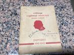 College Cardinal-Mercier BRAINE-L’ALLEUD . Palmares 1941-42, Livres, Histoire & Politique, Enlèvement ou Envoi, 20e siècle ou après
