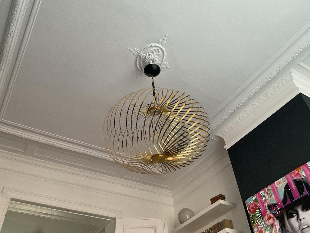 Tom Dixon Pedant Lamp Medium, Ophalen, Zo goed als nieuw, Metaal, Modern chic