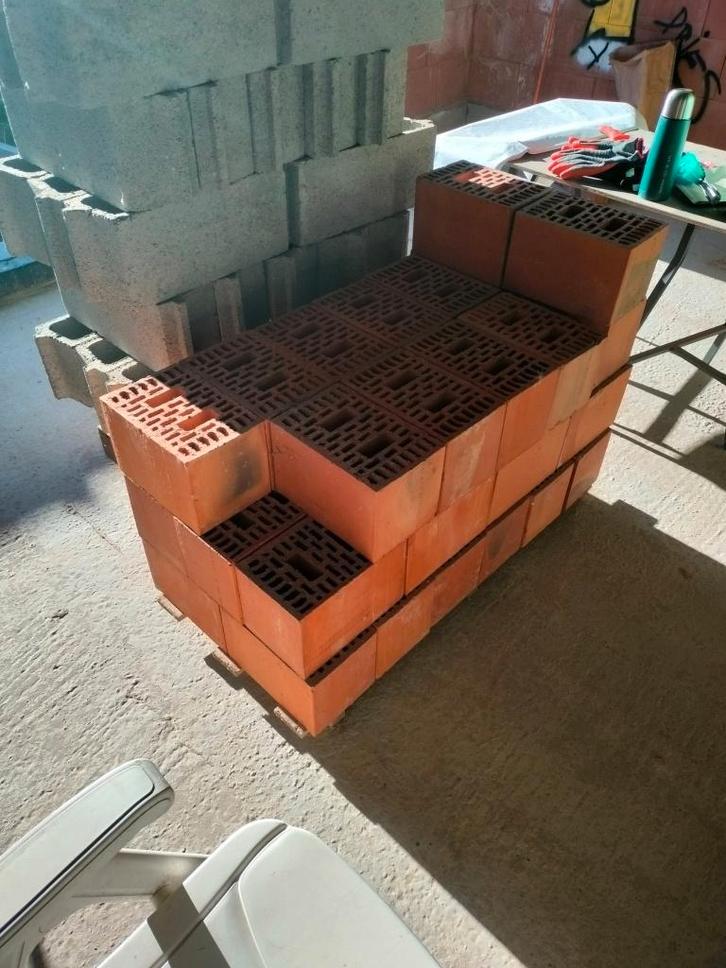 Snelbouwstenen 18x29x18,5 – 37 stuks – enkel afhalen, Doe-het-zelf en Bouw, Metselstenen, Nieuw, Bakstenen, Ophalen