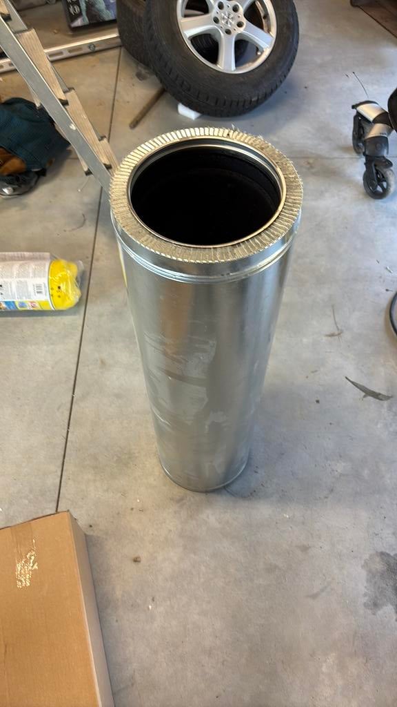 Conduit therminox zi poujoulat 200mm 1 m double paroi isole, Bricolage & Construction, Tuyaux & Évacuations, Enlèvement, Utilisé