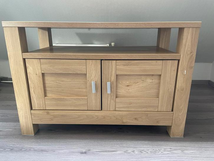 Mooie tv meubel houte kleur., Huis en Inrichting, Complete inboedels, Ophalen