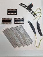 Minitrix Lot de Rails, Moteurs Aiguillages & Raccords Câbles, Analogique, Enlèvement ou Envoi, Trix, Rails
