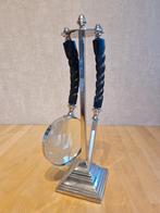 Vintage bureau set vergrootglas en briefopener, Enlèvement ou Envoi