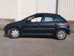 Peugeot 206 1.4 benzine Bj 2006 190000km, Auto's, 4 deurs, Zwart, Bedrijf, Grijs