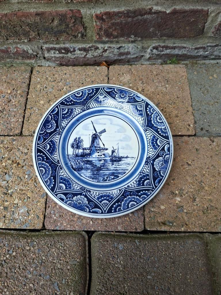 Delfts blauw bord, Antiquités & Art, Enlèvement