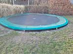 TRAMPOLINE BERG 430 MET NIEUWE AFDEKHOES, Ophalen, Gebruikt