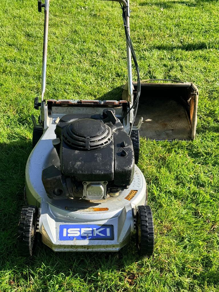 Tondeuse Iseki, Ophalen, Cirkelmaaier, Gebruikt, Opvangbak