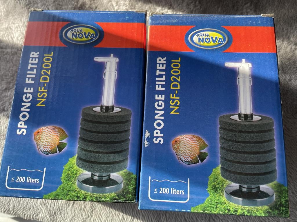 2 x Sponsfilter, Animaux & Accessoires, Enlèvement ou Envoi, Neuf, Autres types