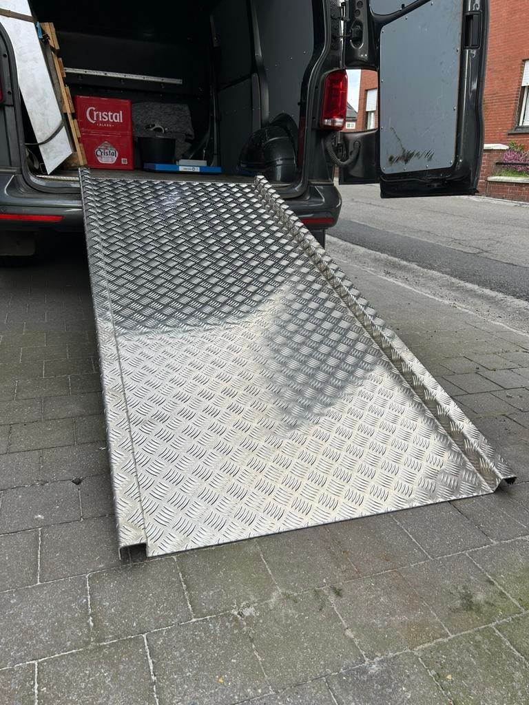Oprijplaat NIEUW, Ophalen, Nieuw, Aluminium