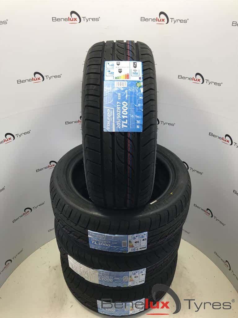 2of4 NEW 205/50ZR17 Tole 205/50R17 205/50 ZR17 R17 205/50/17, Auto-onderdelen, Banden en Velgen, Ophalen, -, -, Nieuw