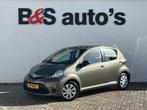 Toyota Aygo 1.0 VVT-i Comfort 5Deurs Airco Voordelig rijden!, Auto's, Toyota, Bruin, Handgeschakeld, Grijs, Onderhoudsboekje