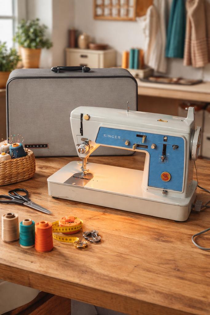 Machine à coudre ancienne Singer Corporation modèle 612G, Hobby & Loisirs créatifs, Machines à coudre & Accessoires, Enlèvement