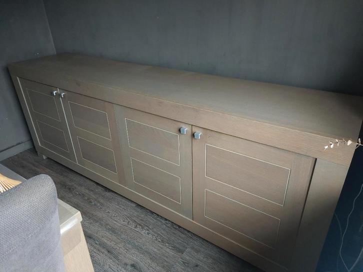 eetplaats (Tafel, 6 stoelen en dressoir), Huis en Inrichting, Complete eetkamers, Zo goed als nieuw, 4 tot 6 stoelen, Ophalen