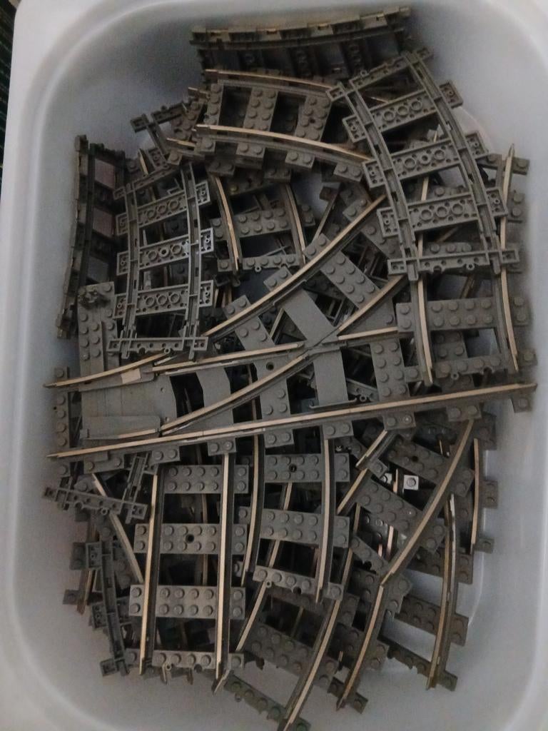 Lot de voies ferrées Lego 9v, Enlèvement