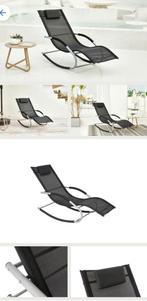 Zwart schommelstoel nieuw, Ophalen, Nieuw