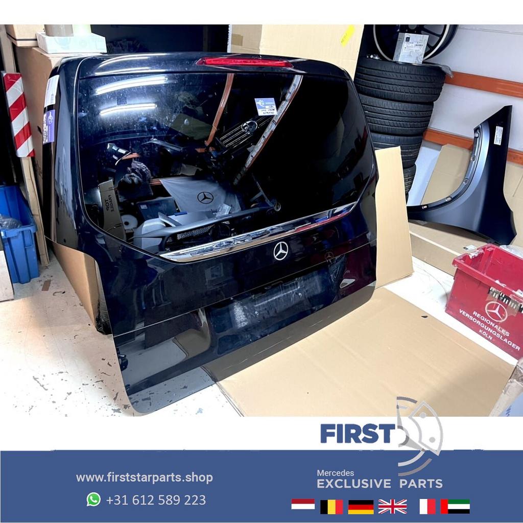 W447 V KLASSE VIP ACHTERKLEP ZWART COMPLEET MET RUIT A447740, Auto-onderdelen, Carrosserie, Achterklep, Mercedes-Benz, Achter