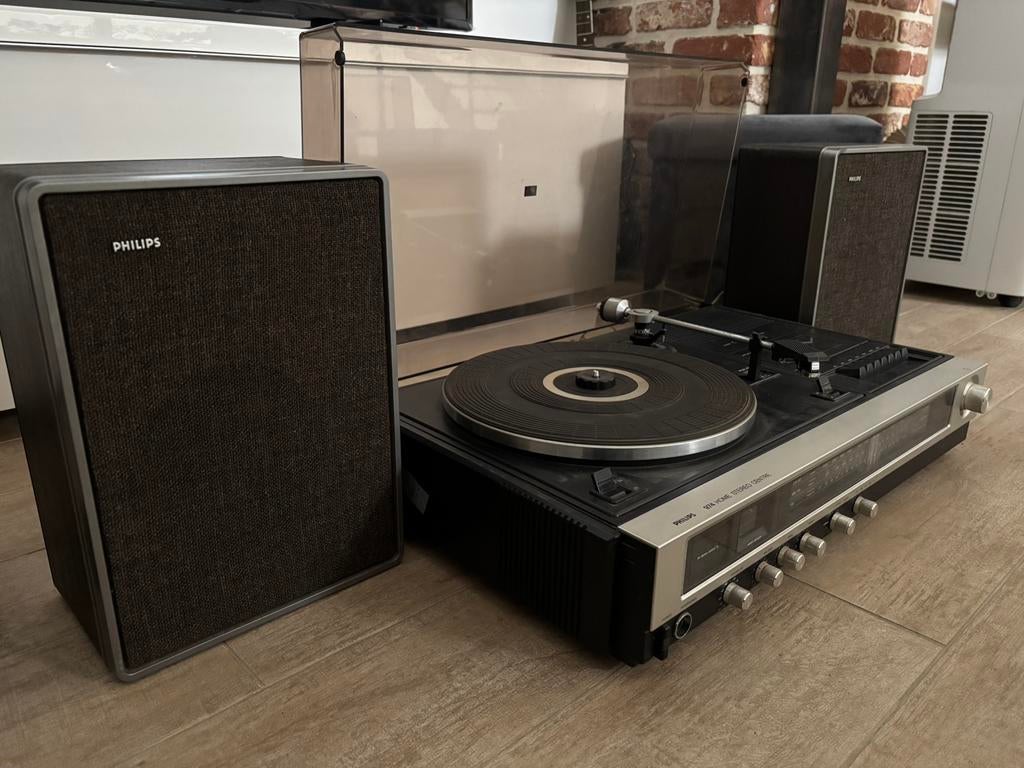 Tourne disque Philips 974 Home Stereo Centre, Musique & Instruments, DJ sets & Platines, Enlèvement, Comme neuf, Platine