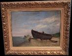 laat 19de eeuwse kustscene, Ophalen of Verzenden