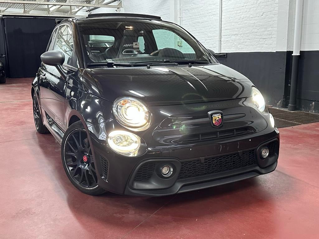 Abarth 500c 595 Competzione Cabrio, Auto's, Abarth, Euro 6, Zwart, Bedrijf, Automaat