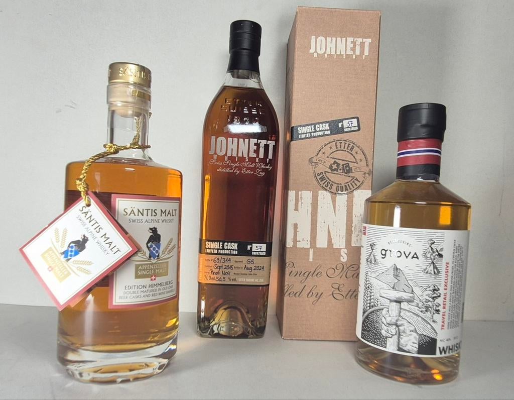 Whisky Bundle – 3 bijzondere bottelingen, Ophalen of Verzenden