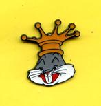 pins bugs bunny lapin roi couronne ( warner bros ) t366, Envoi, Comme neuf, Figurine, Insigne ou Pin's