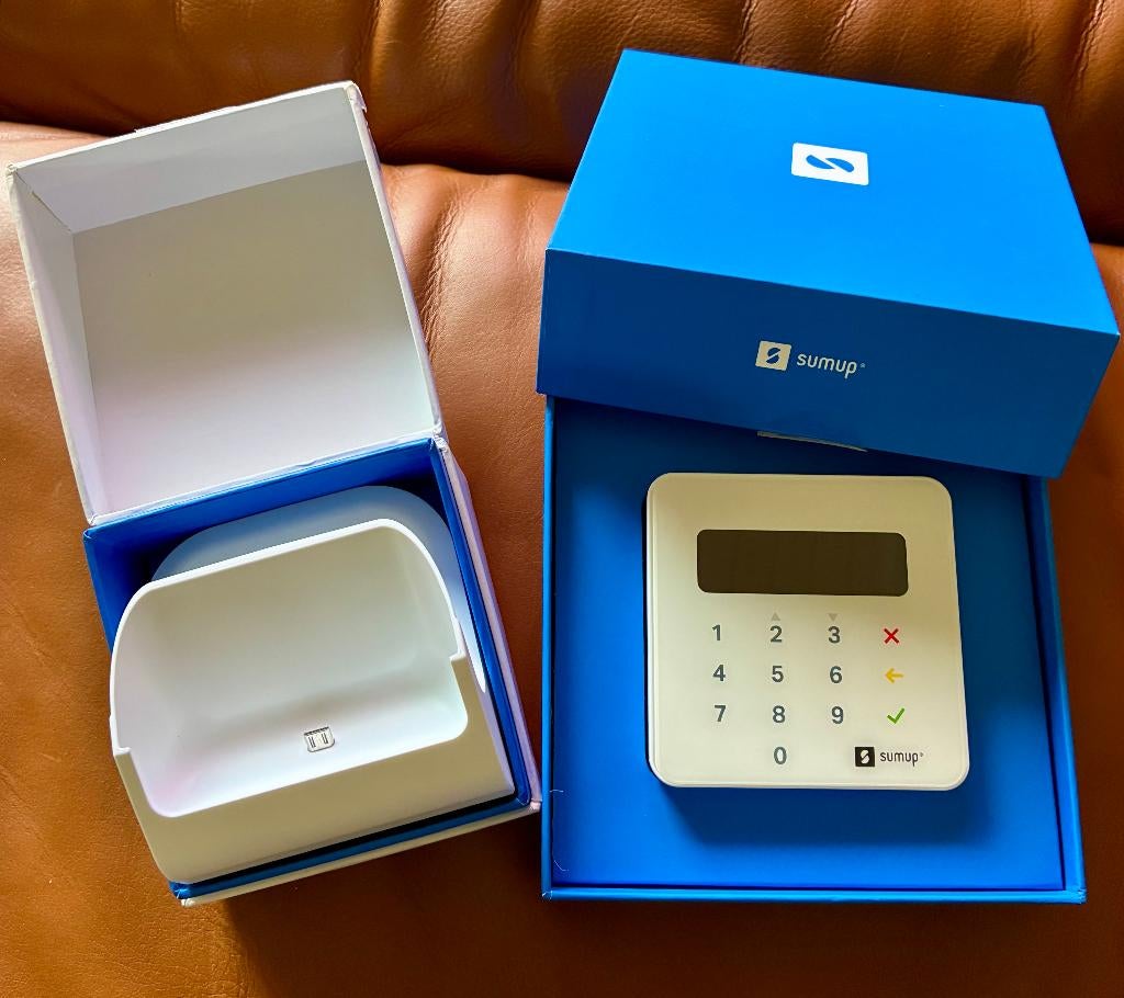 SumUp Air Betaalterminal + Laadstation – Compleet in doos, Ophalen of Verzenden