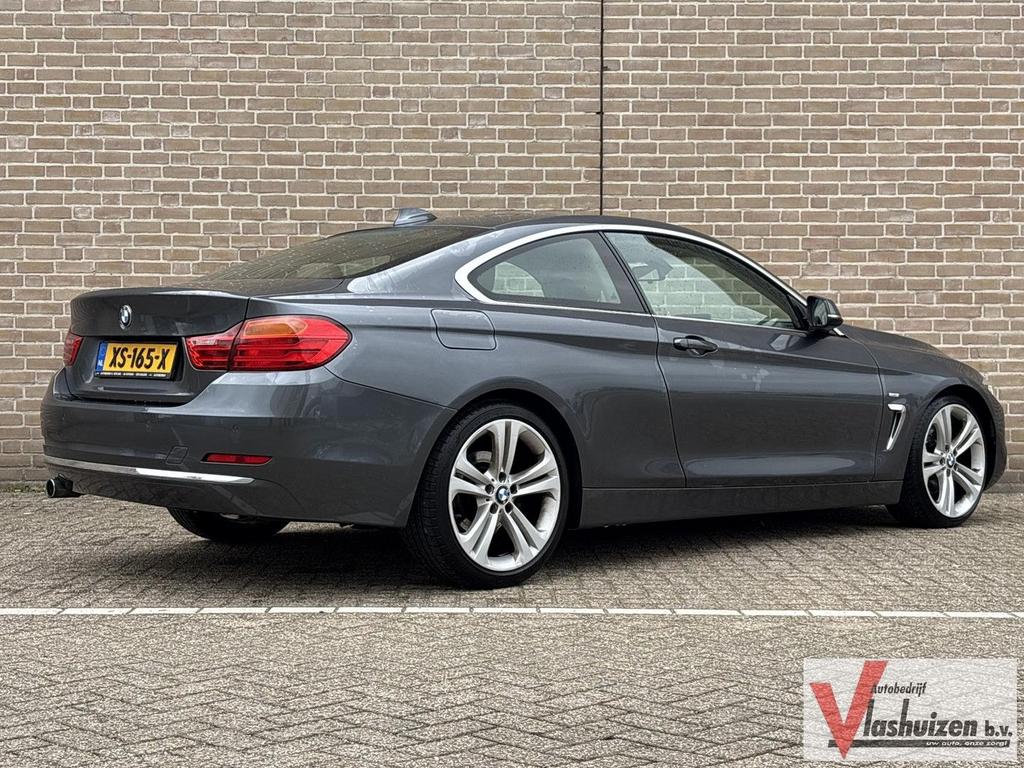 BMW 420 4-serie Coupé 420d Executive Automaat | Dakota Leder, Autos, BMW, Argent ou Gris, Achat, Entreprise, 124 g/km