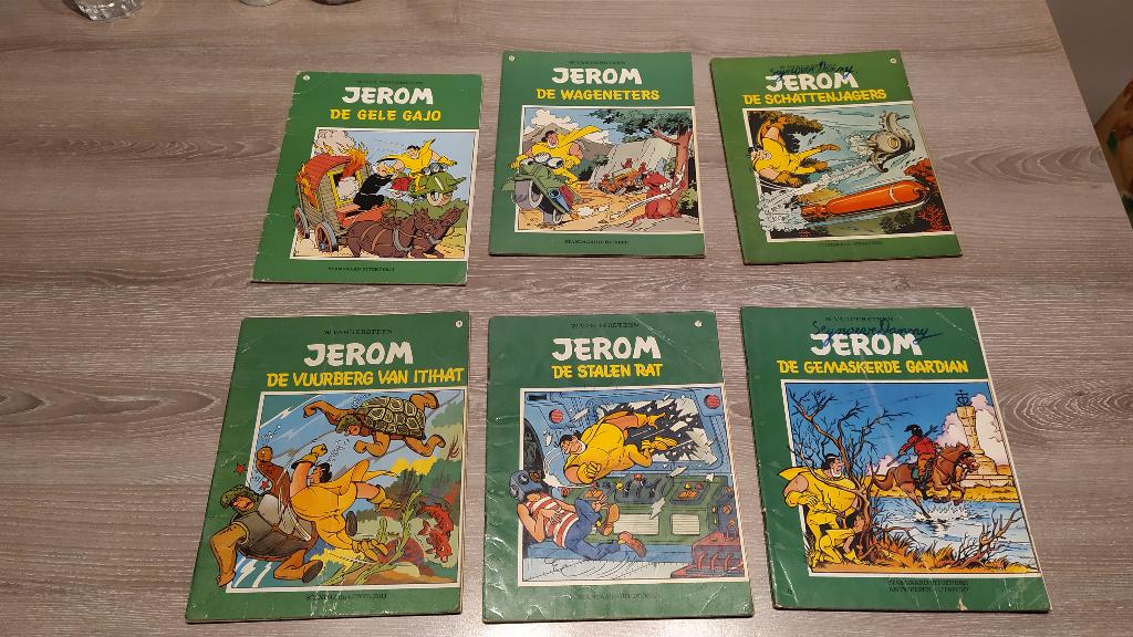 Jerom 6 strips vanaf 1968, Boeken, Ophalen, Gelezen