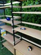 Meuble Salon Bibliothèque à Modules, 25 à 50 cm, Utilisé, Chêne, 150 à 200 cm