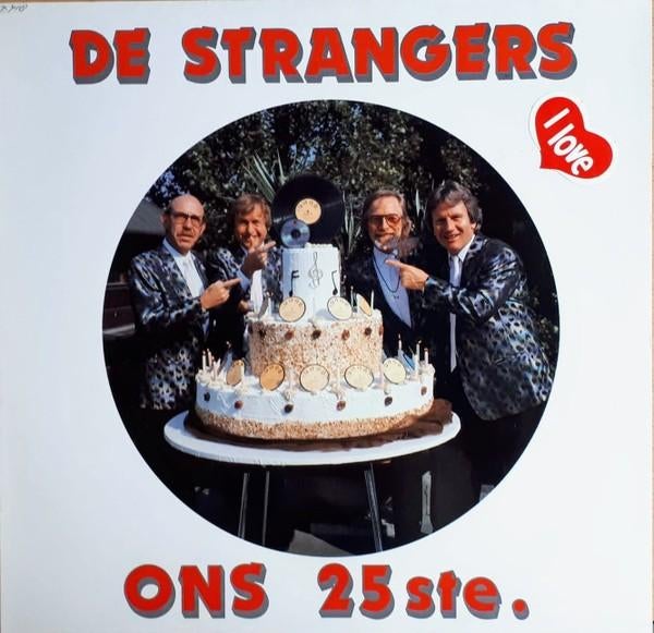 LP/ DE STRANGERS / ONS 25ste, Ophalen of Verzenden, Zo goed als nieuw, 12 inch, Levenslied of Smartlap