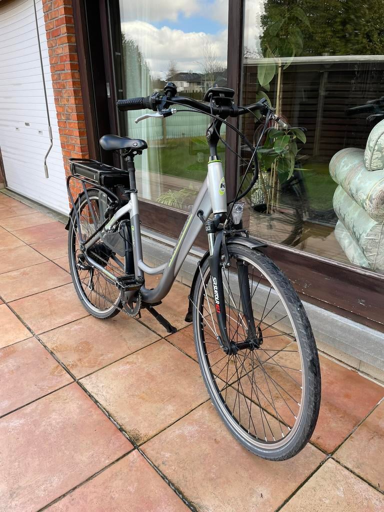 Elektrische fiets, Enlèvement, Utilisé, 30 à 50 km par batterie, Autres marques