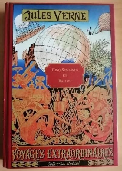 Jules Verne Collection Hetzel - Cinq semaines en ballon, Livres, Romans, Comme neuf, Enlèvement ou Envoi