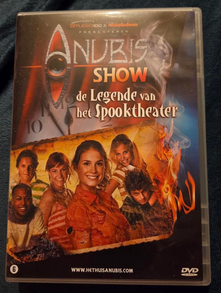 Anubis Show: de Legende van het Spooktheater  - DVD, Cd's en Dvd's, Vanaf 6 jaar, Ophalen of Verzenden, Zo goed als nieuw