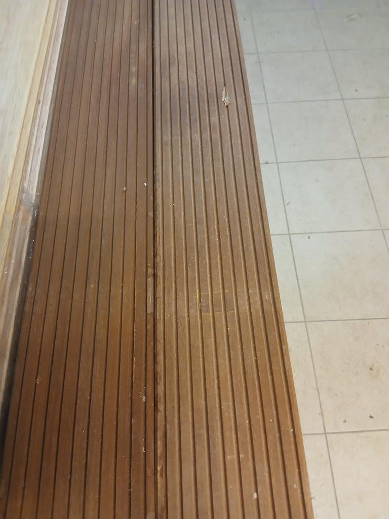 Terrasplanken, Ophalen