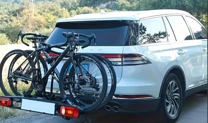 Set afsluitbare fiets afstandshouder auto camper fietsdrager, Caravanes & Camping, Caravanes & Camping Autre, Neuf, Enlèvement ou Envoi