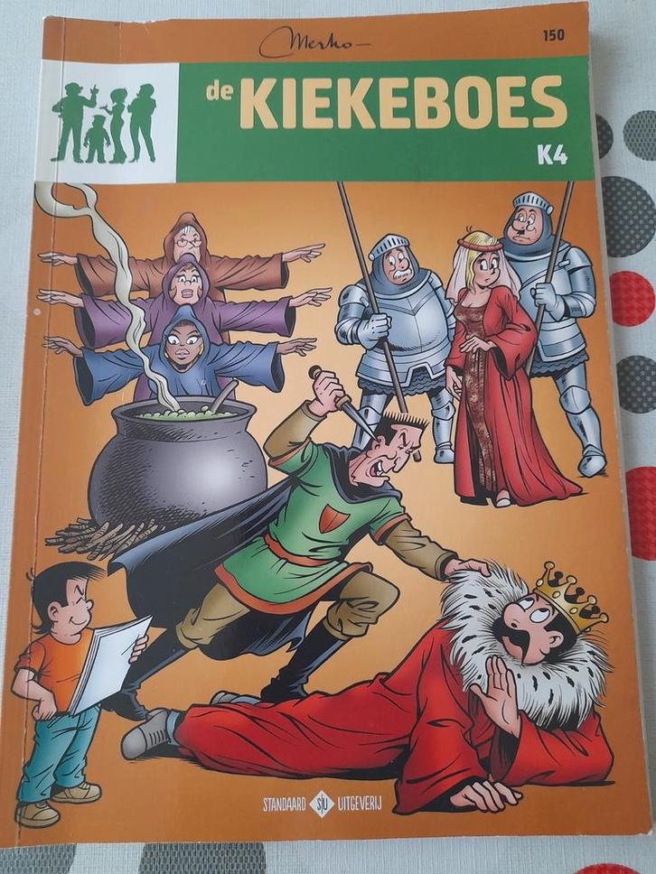 Merho - K4 de kiekeboes, Boeken, Stripverhalen, Zo goed als nieuw, Ophalen of Verzenden