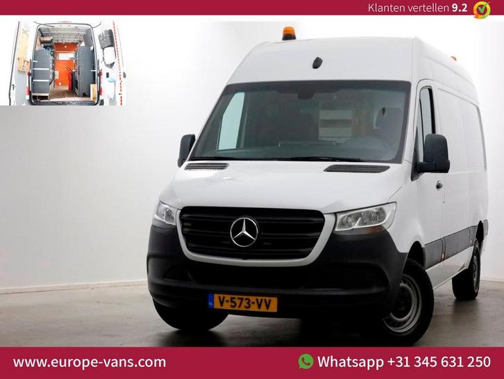Mercedes-Benz Sprinter 314 CDI 143pk 7G Automaat L2H2 Servic, Auto's, Bestelwagens en Lichte vracht, Bedrijf, ABS, Airconditioning