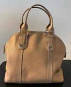 Handtas lichtbruin leder Longchamp, Verzenden, Gebruikt, Bruin, Handtas