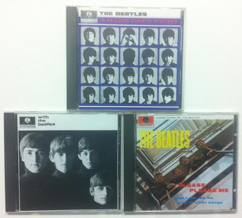 BEATLES - Please, With the B & A hard days night (3CDs), Cd's en Dvd's, Cd's | Rock, Zo goed als nieuw, Poprock, Ophalen of Verzenden