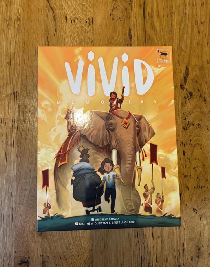 Vivid memories, Hobby en Vrije tijd, Gezelschapsspellen | Bordspellen, Zo goed als nieuw, Ophalen
