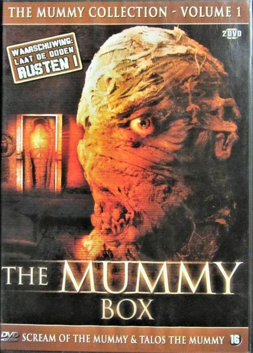 DVD HORROR- SCREAM OF THE MUMMY- TALOS THE MUMMY (2 SCHIJFJE, Cd's en Dvd's, Dvd's | Horror, Zo goed als nieuw, Monsters, Alle leeftijden