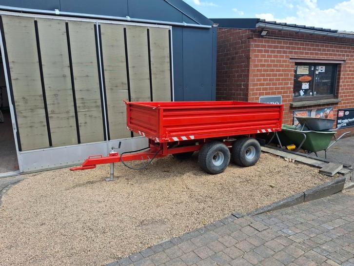 Kipkar kar aanhangwagen - hydraulisch kippend - 2.5 Ton, Tuin en Terras, Kruiwagens, Ophalen