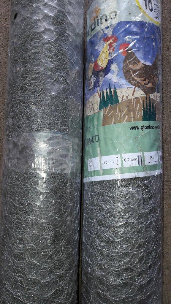 Superpromo! Nieuwe rollen kippengaas 75cm x 50m van Giardino, Dieren en Toebehoren, Pluimvee | Toebehoren, Nieuw, Ophalen of Verzenden