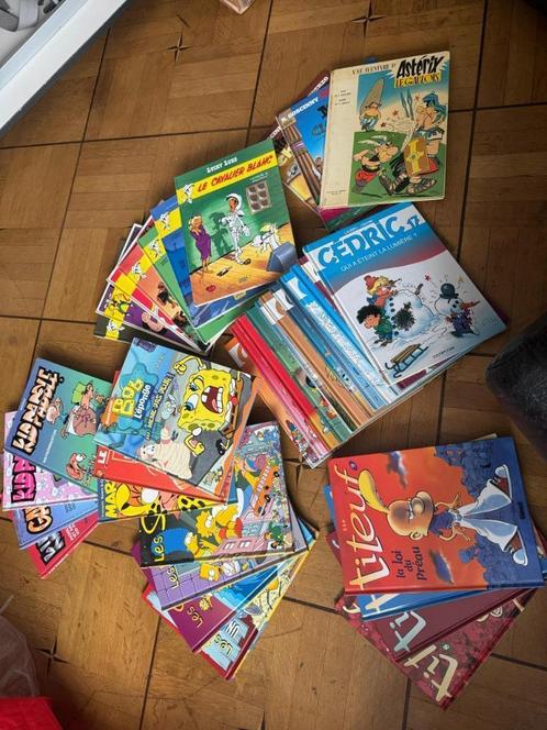 Set van 37 nieuwe vintage stripboeken Lucky Luke, Spirou, Ti, Boeken, Stripverhalen, Nieuw, Meerdere stripboeken, Ophalen of Verzenden
