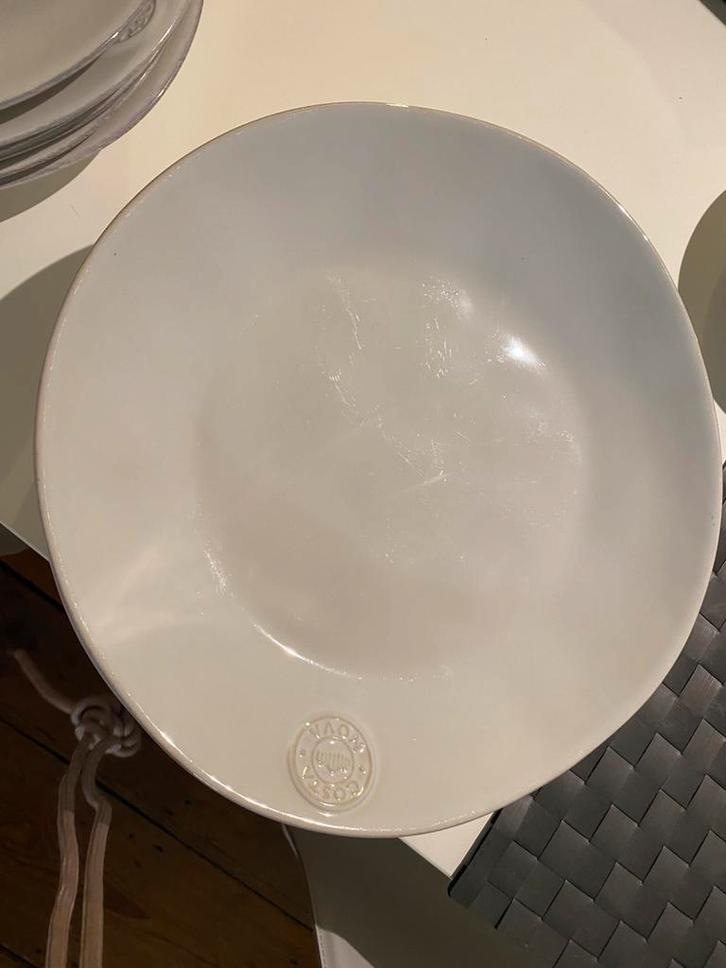 Costa Nova white stoneware dinner service (for 6), Maison & Meubles, Cuisine | Vaisselle, Utilisé, Autres styles, Autres matériaux