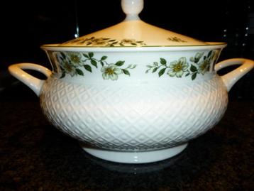 Prachtige kwaliteit porseleinen terrine met deksel  beschikbaar voor biedingen