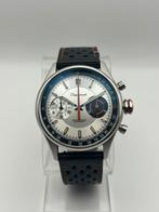 Depancel Allure Chronograph Manual Silver 39 mm – 550 €, Ophalen of Verzenden, Zo goed als nieuw, Staal, Leer