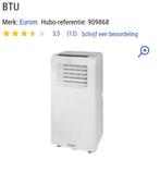 Eurom pac 9.2 mobiele airco 9000 BTU, Electroménager, Neuf, Minuterie, 60 à 100 m³, Refroidissement et Déshumidification