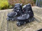 Coole skeelers + bescherming, Ophalen, Zo goed als nieuw, Inline skates 4 wielen