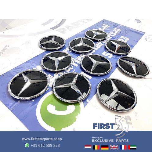 Mercedes STER LOGO CHROOM AMG W176 W177 W205 W117 W118 W213, Auto-onderdelen, Carrosserie, Mercedes-Benz, Gebruikt, Ophalen of Verzenden